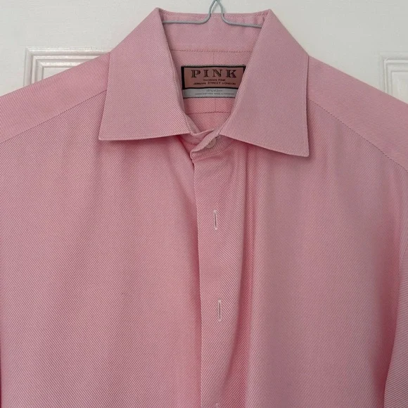Thomas Pink Classic Pink Dress Shirt - Picture 3 of 4